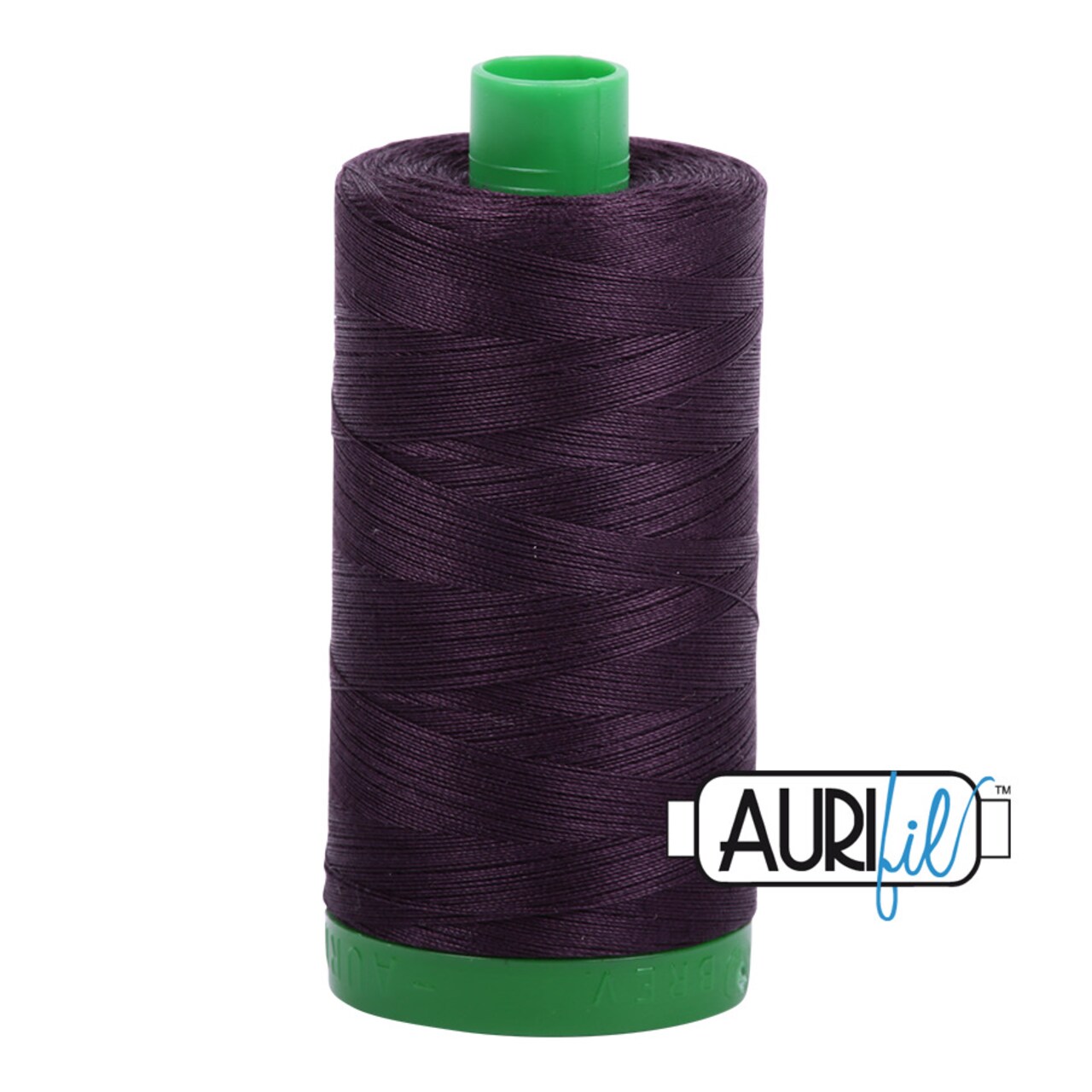 Aubergine (2570) | 40wt Large Spool (1000M / 1094Y) | Aurifil Thread